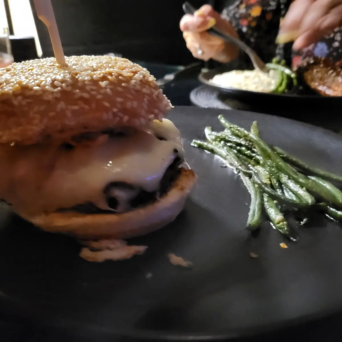 Wagyu Mushroom Burger