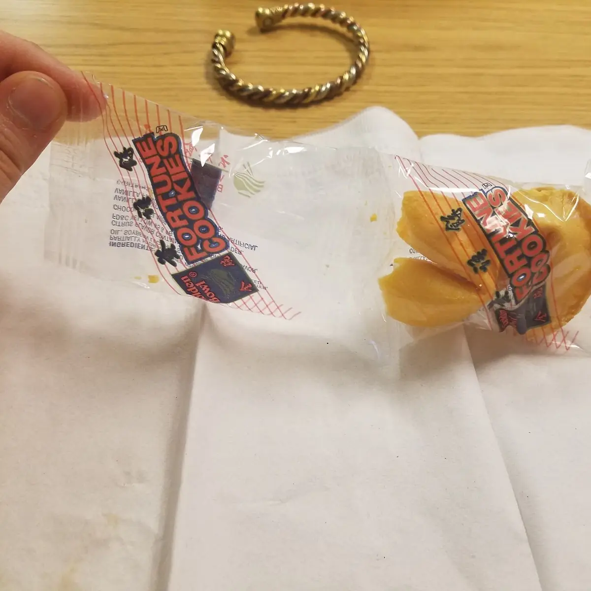 Double Fortune Cookie