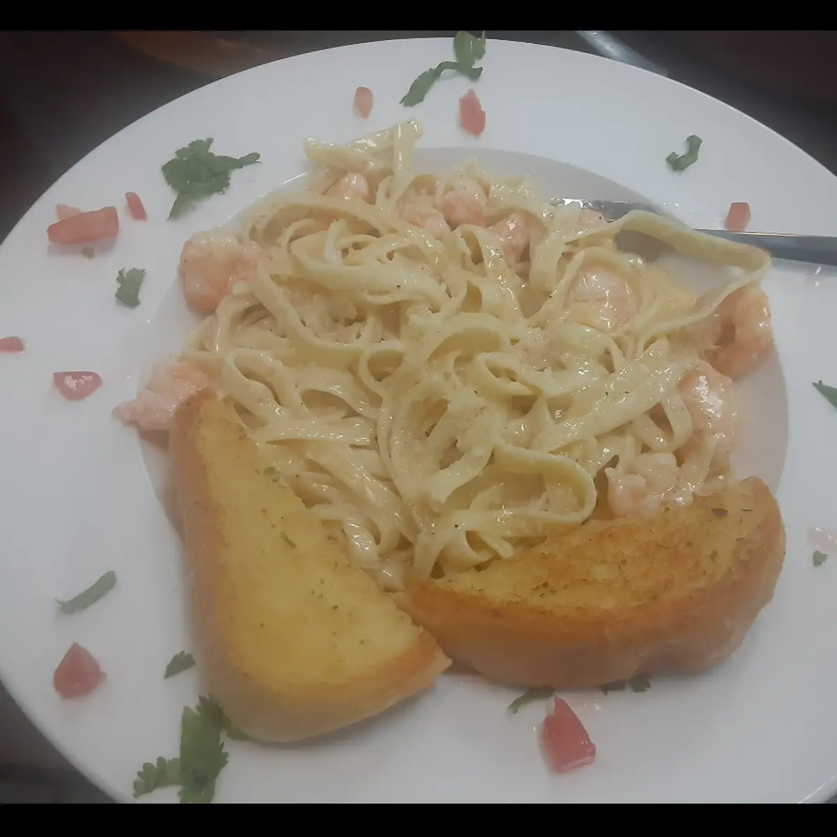 Shrimp Alfredo