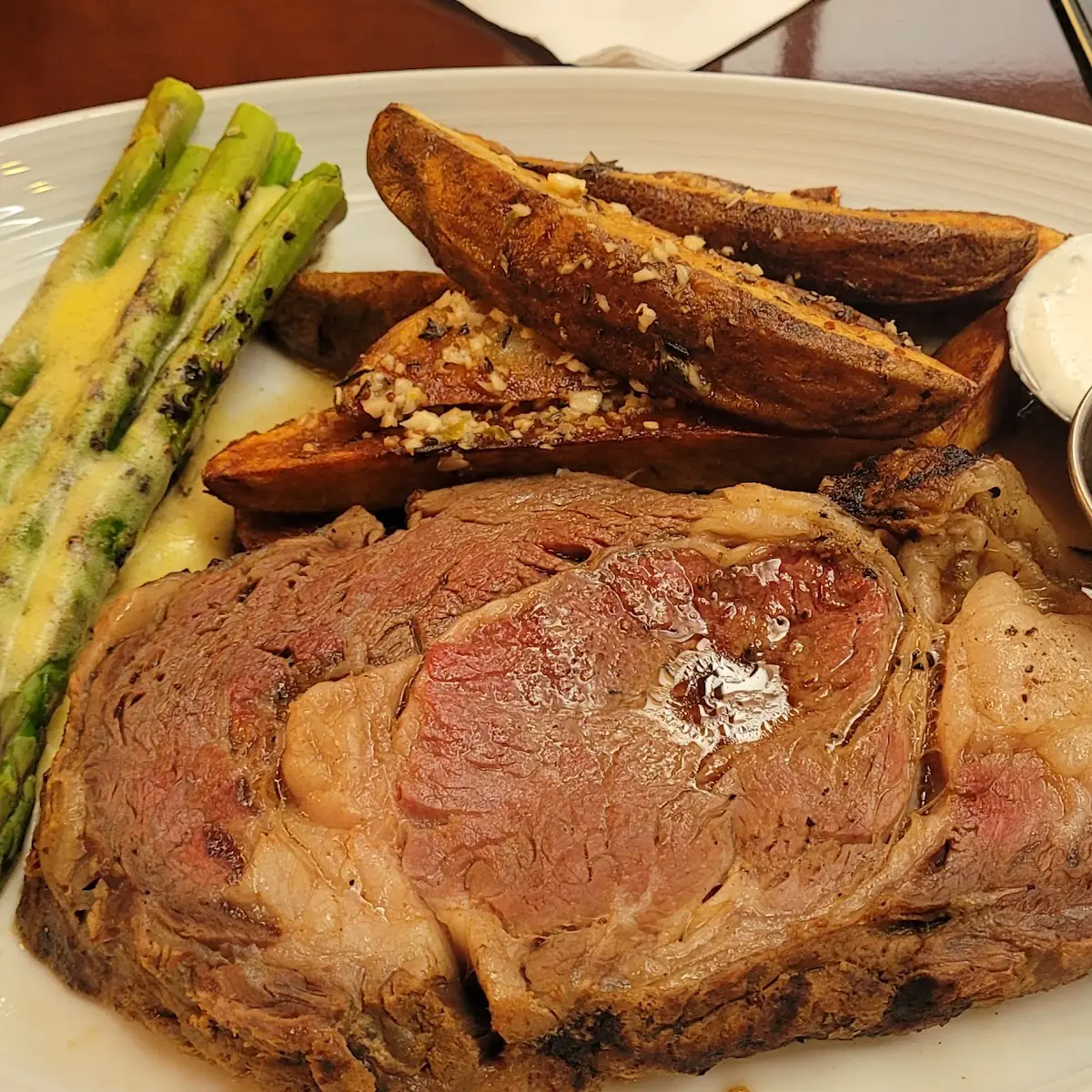 Rock Salted Roasted Prime Rib