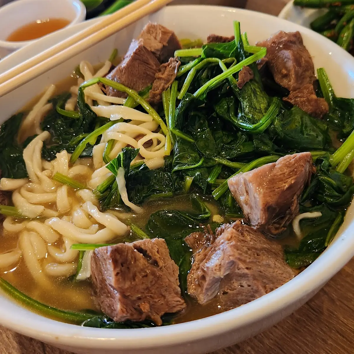 Lamb Hand Pulled Noodle Soup
