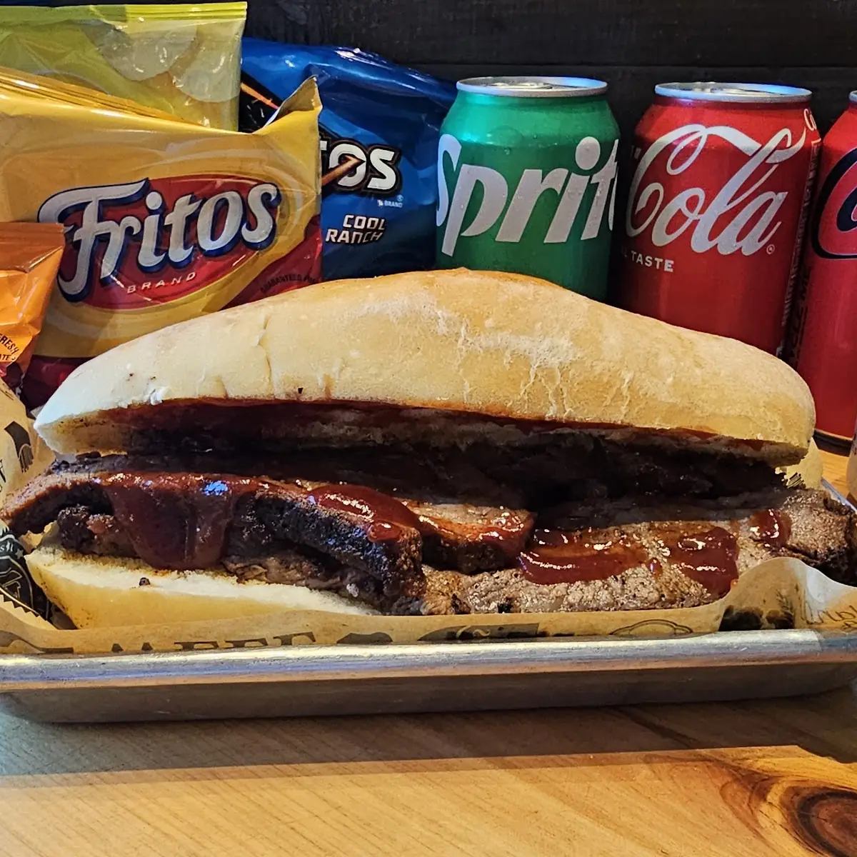 Braised Rib Sandwich