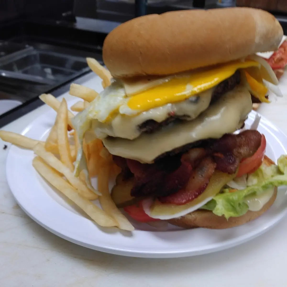 Double Bacon Cheeseburger Royal Burger
