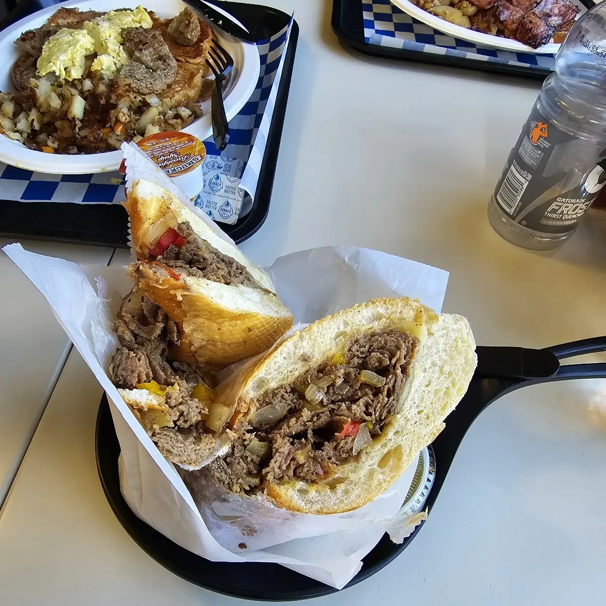 Philly Steak Egg