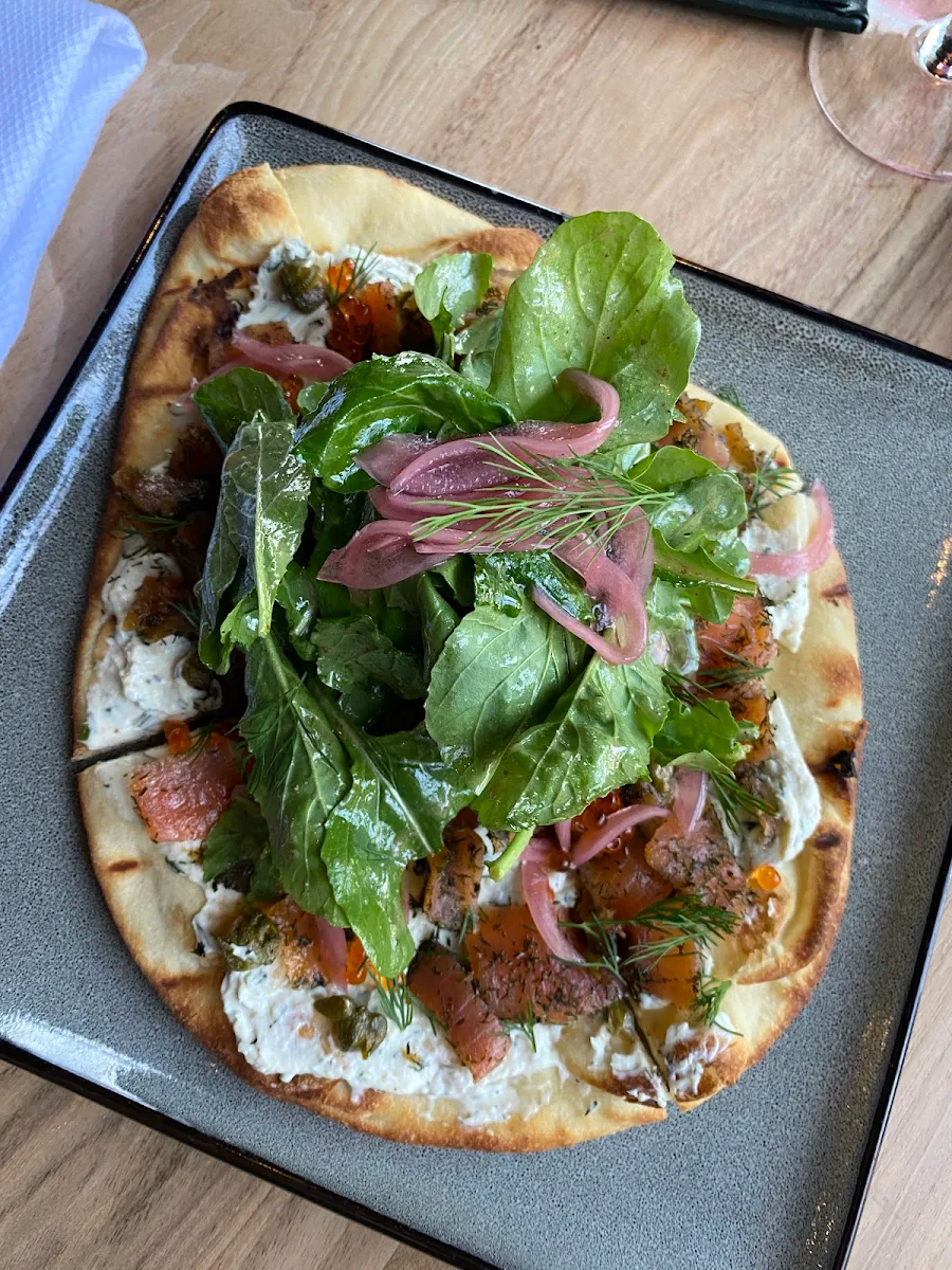 Lox Flatbread