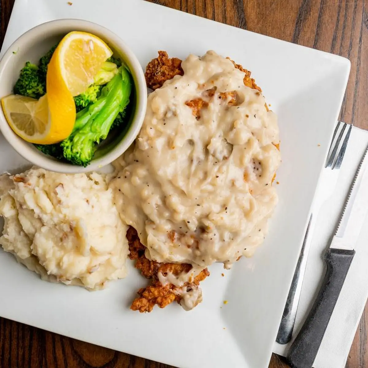 Chicken Fried Chicken or Steak Dinner
