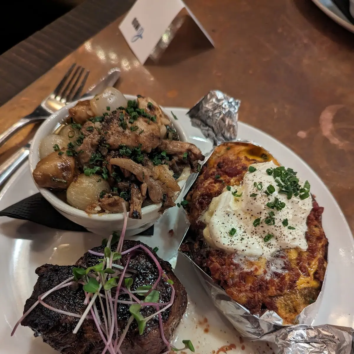 Le Moo Sliced Baked Potato