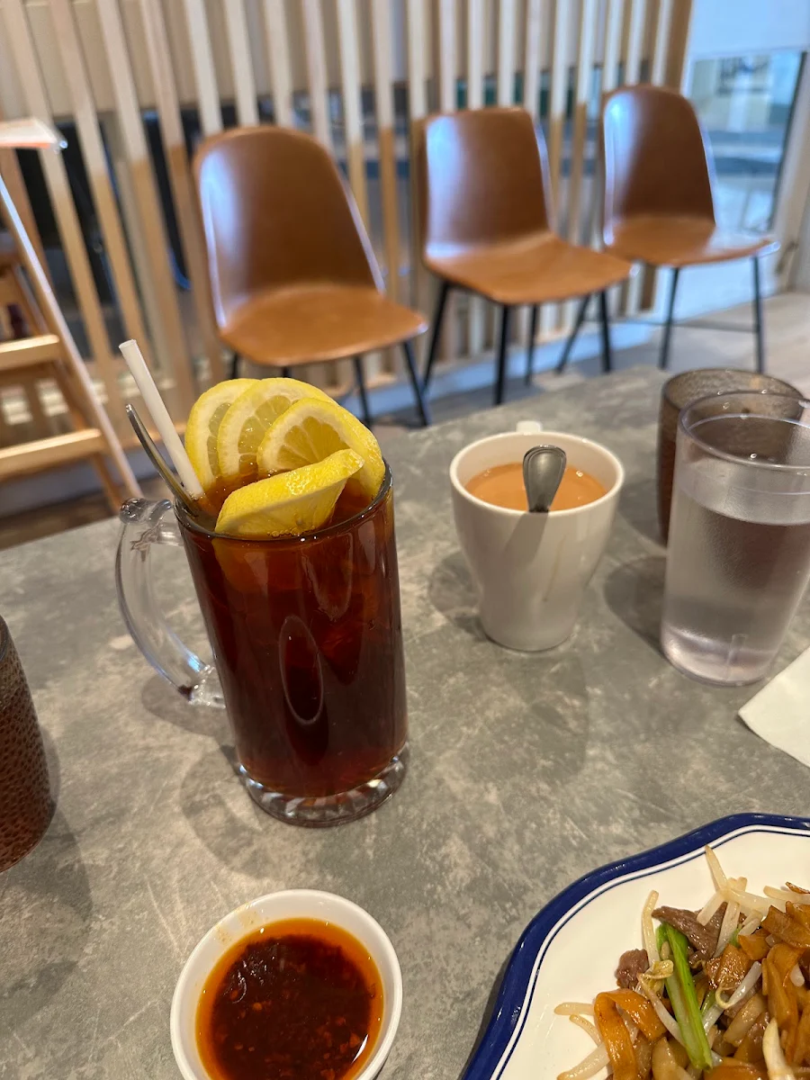 Iced Lemon Tea, Golden Harbor Chinese Restaurant
