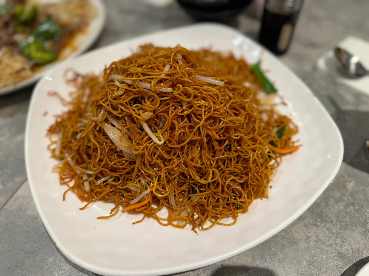 Singapore Stir-Fried Vermicelli, Golden Harbor Chinese Restaurant