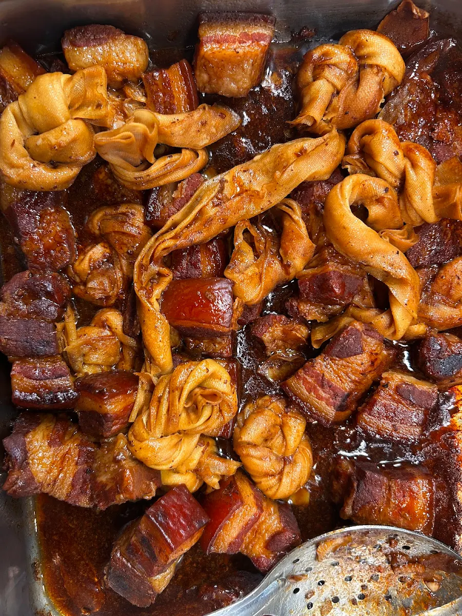 Bean Curd with Pork Belly