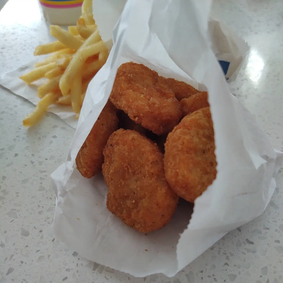 Chicken Nuggets and Fries