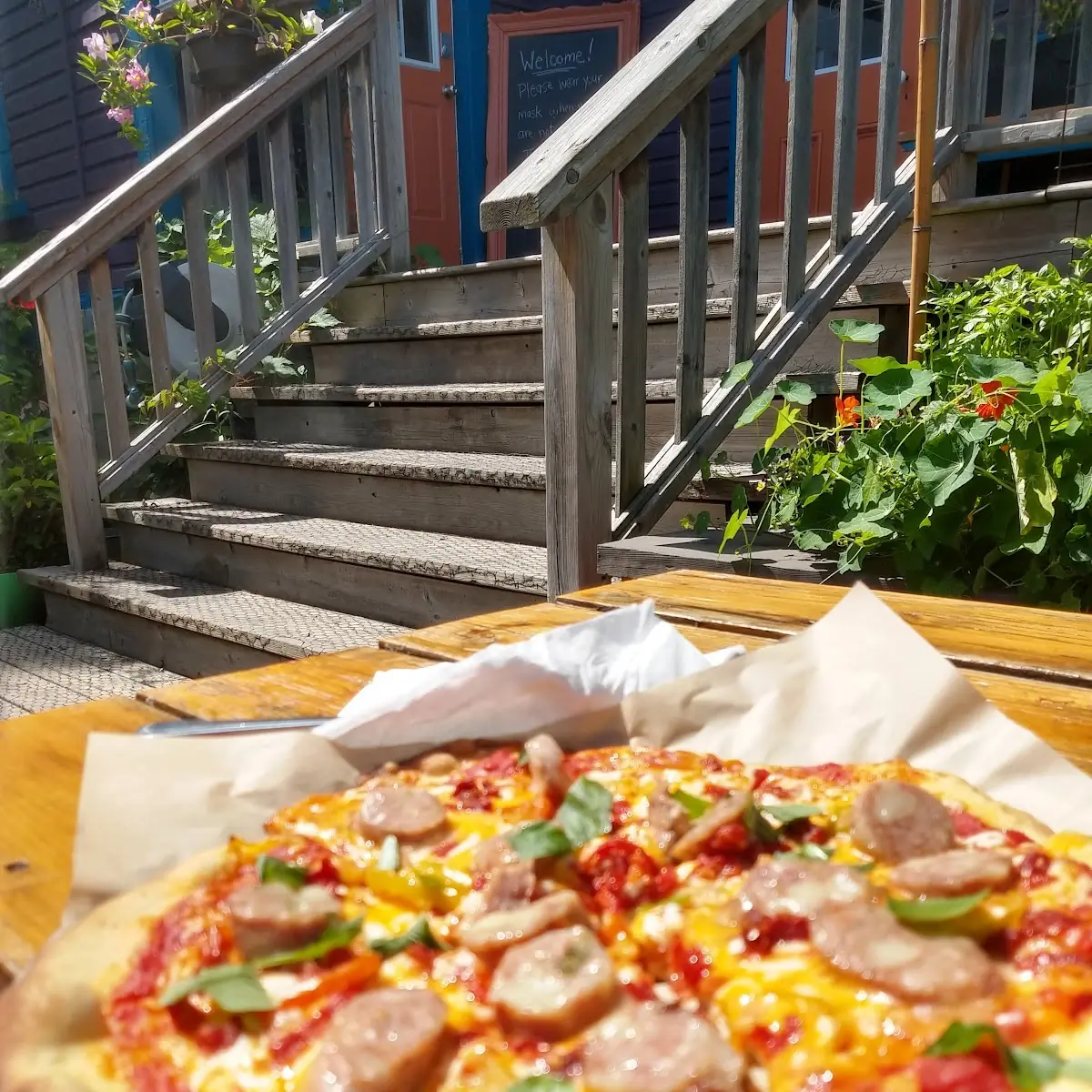 Spicy Sausage Pizza