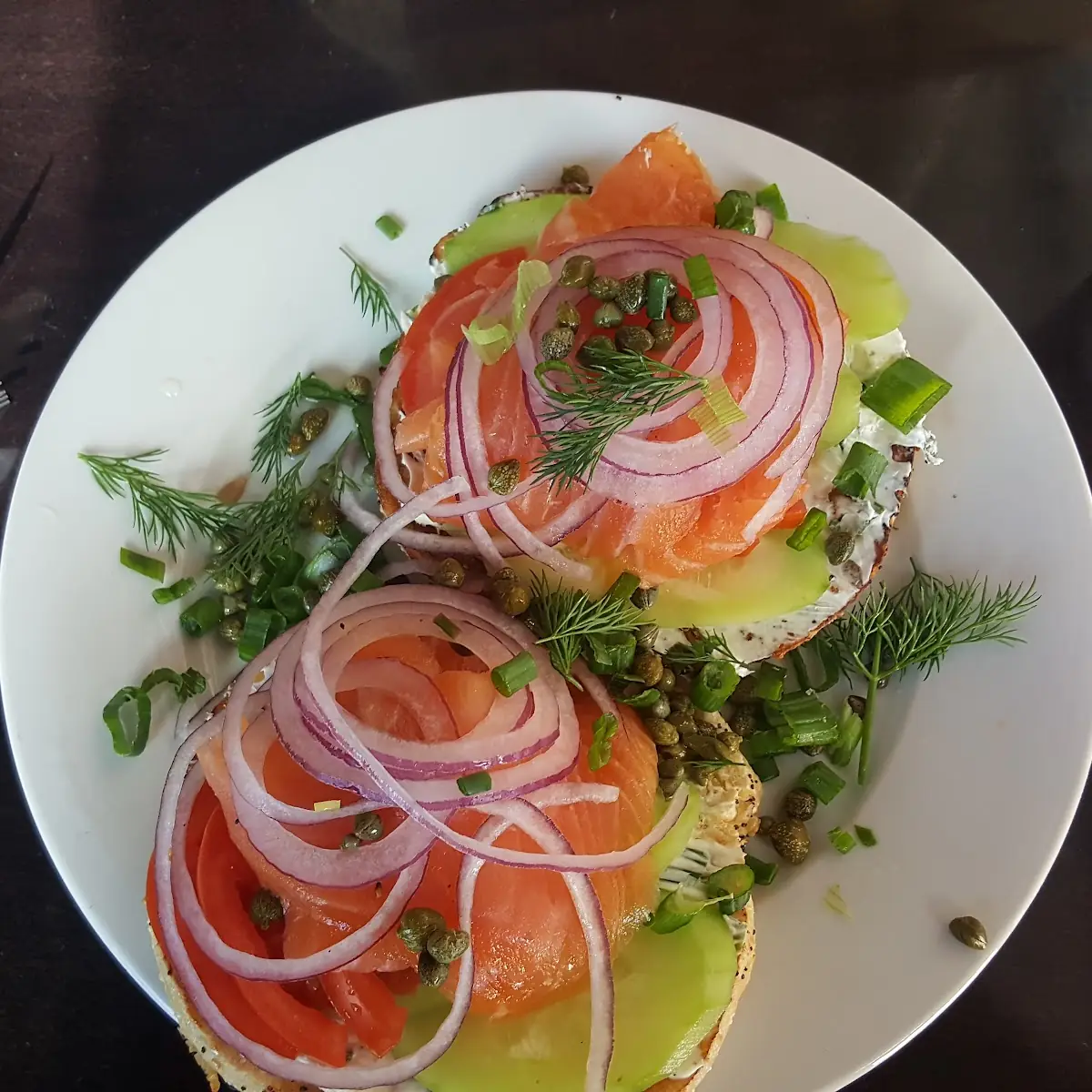 Smoked Salmon Bagel