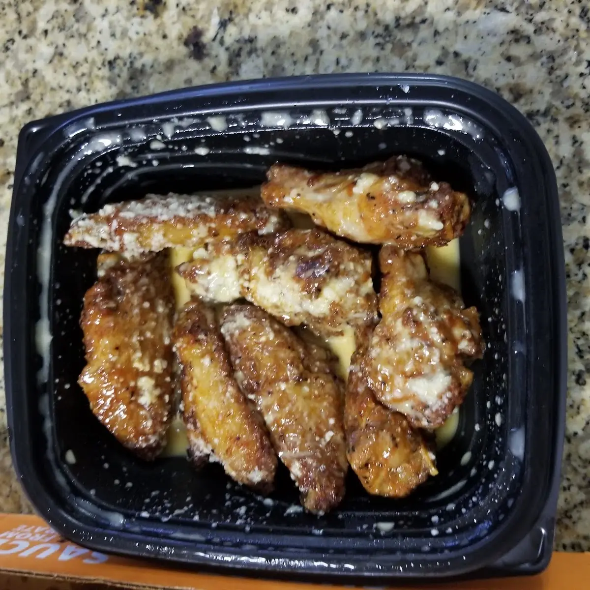 Garlic Parmesan Caesar Wings