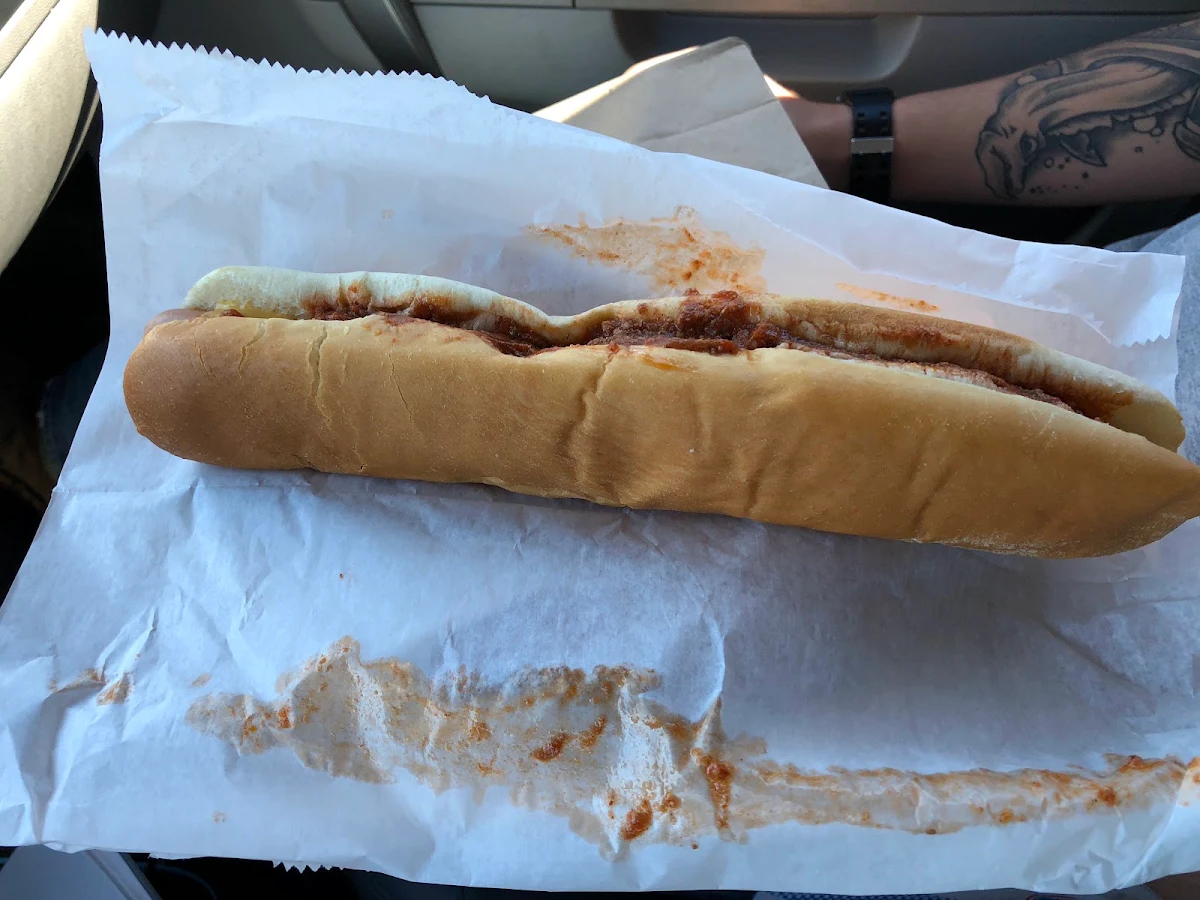 Footlong Chili Dog