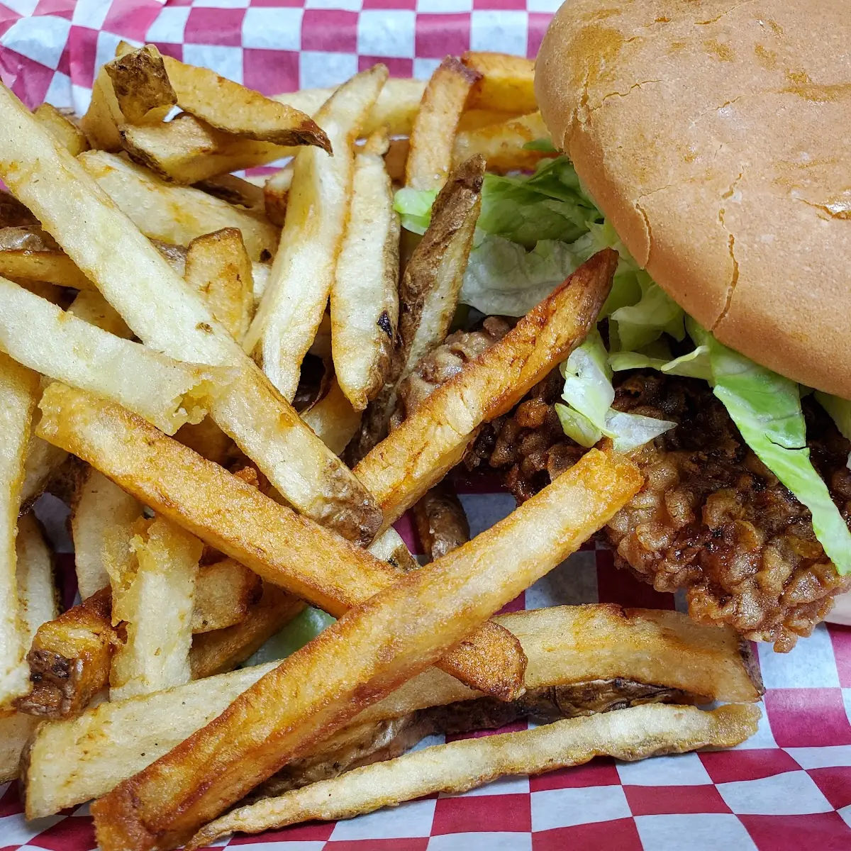 Breaded Pork Tenderloin Sandwich