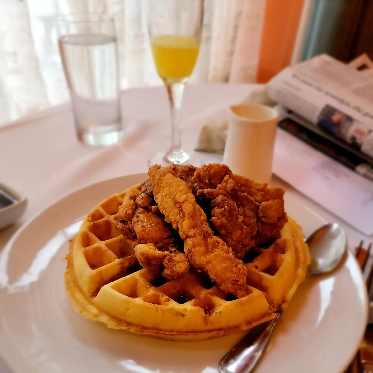 Chicken and Waffles