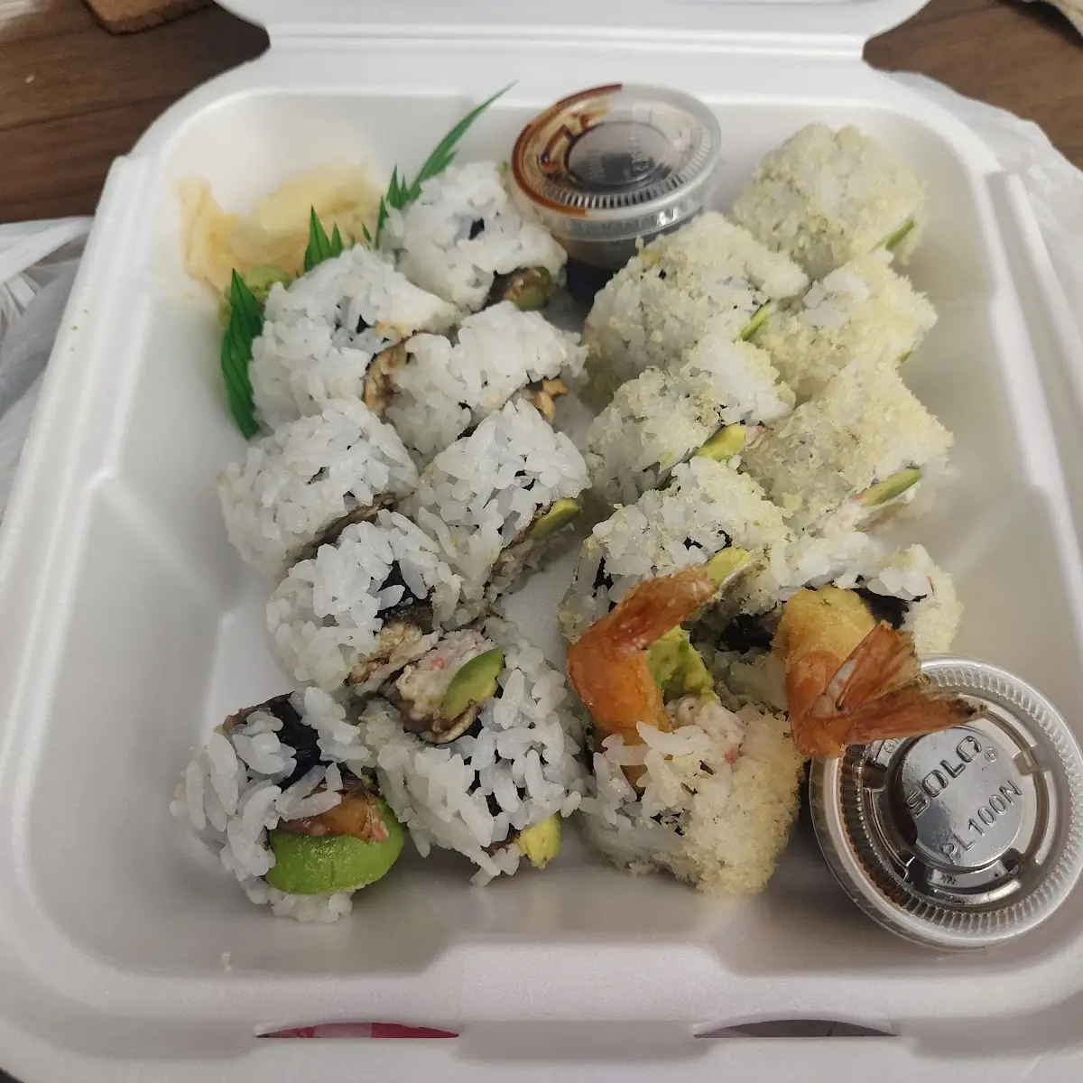 Eel Roll and Crunchy Roll