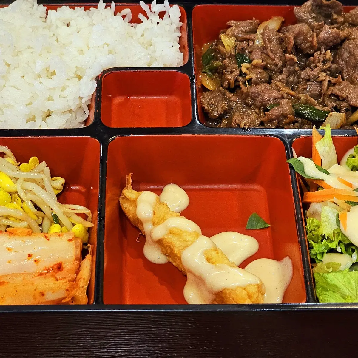 Bulgogi Bento Box