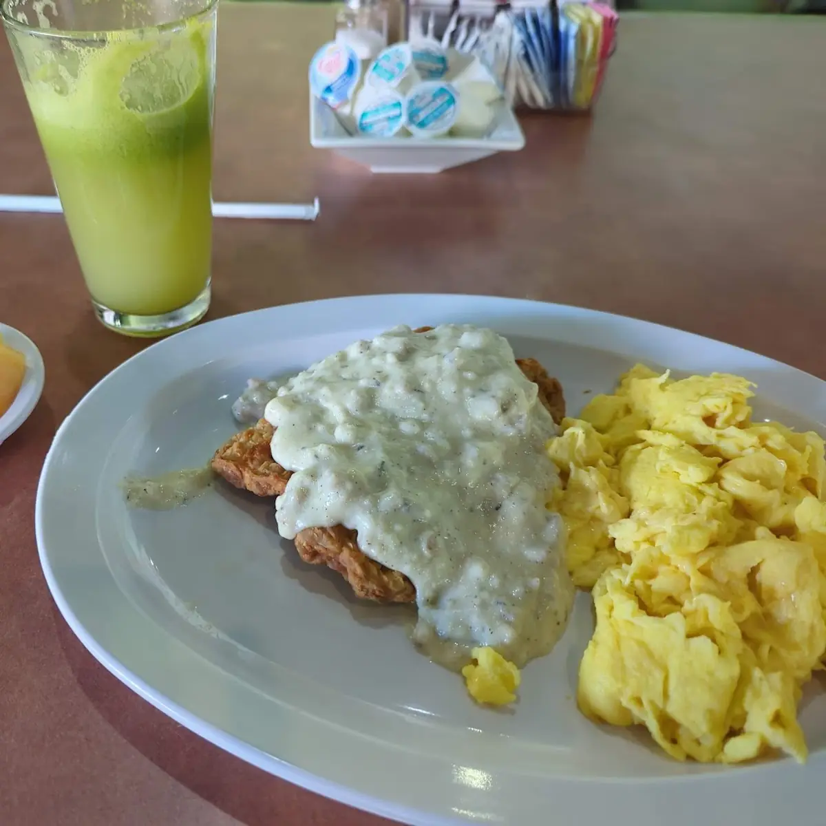 Chicken Fried Steak and Eggs