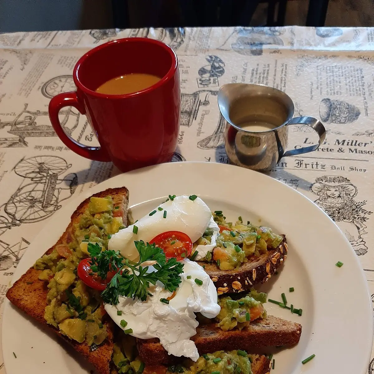 Avocado Toast and Soft Boiled Eggs