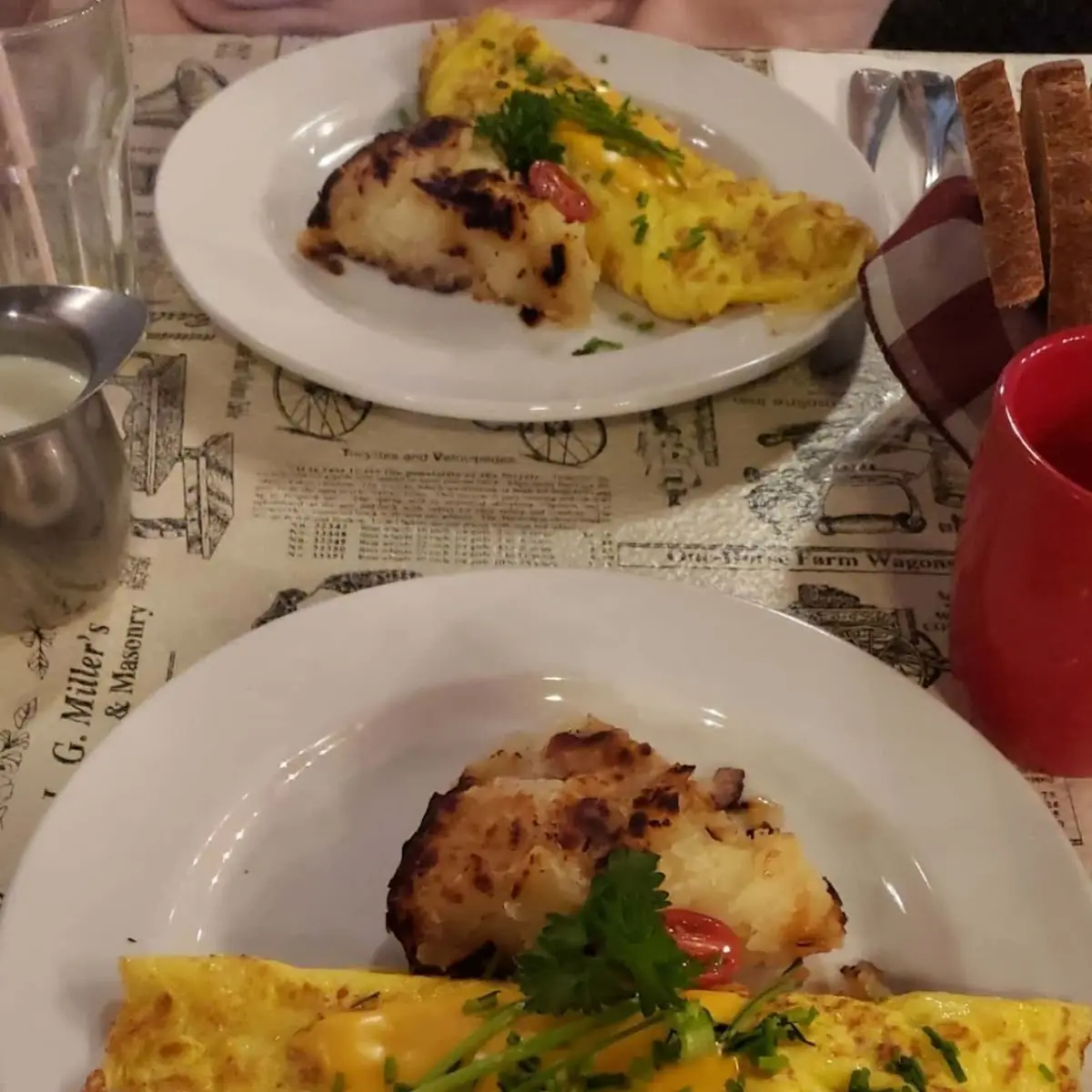 Ham and Cheese Omelette