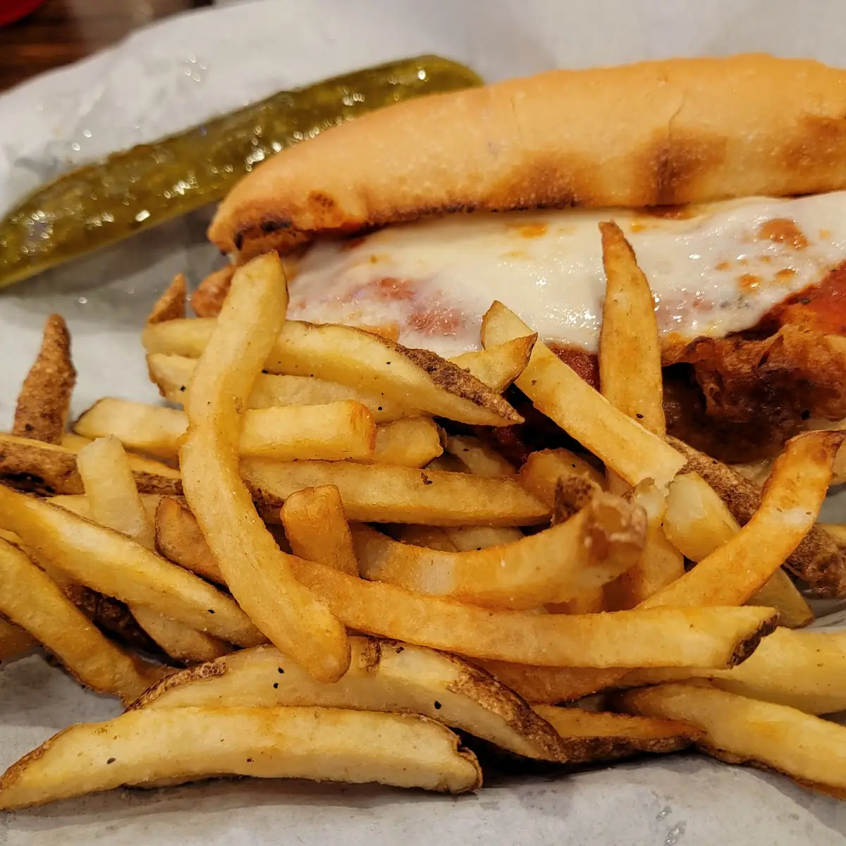 Parmesan Chicken Sandwich