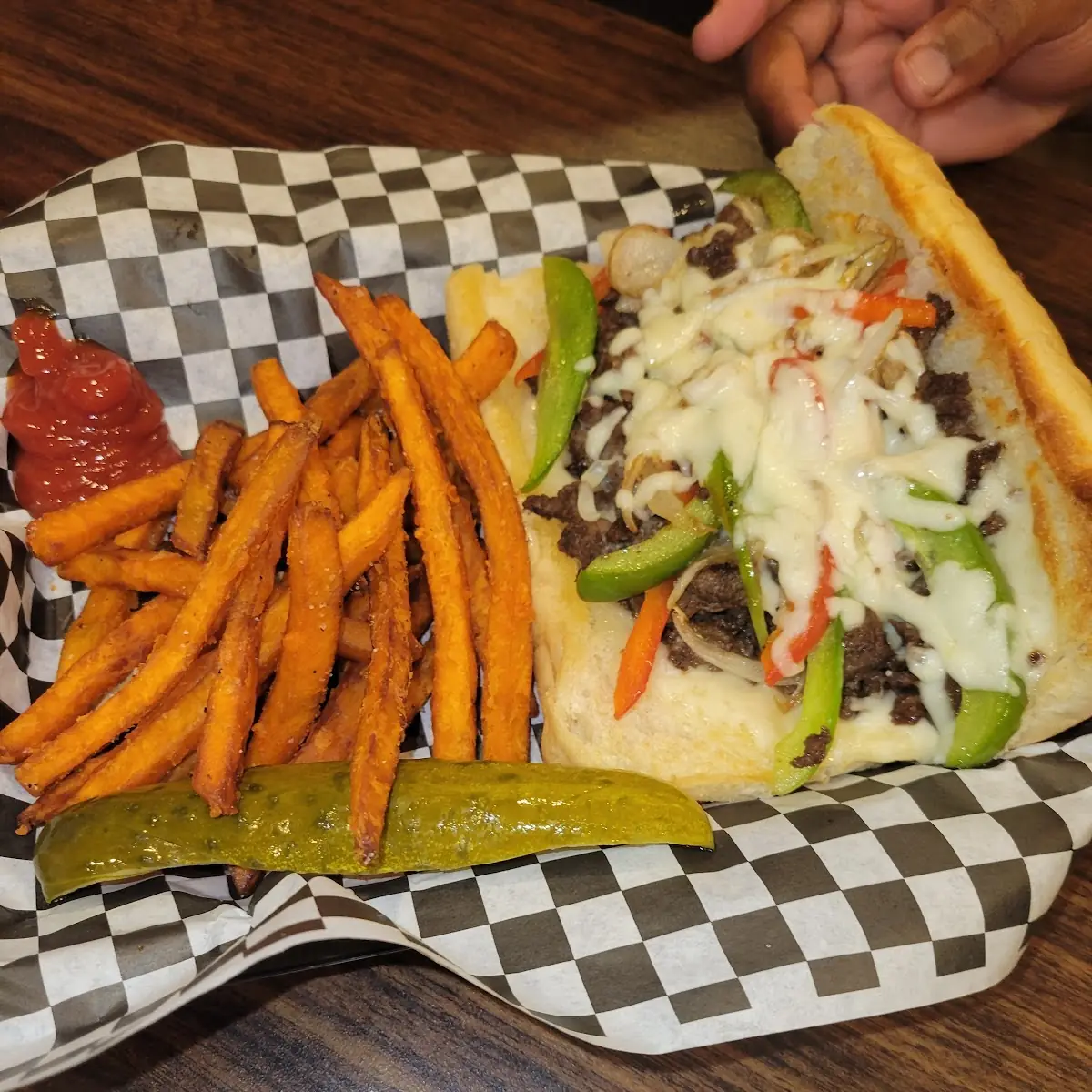 Philly Cheese Steak Sandwich