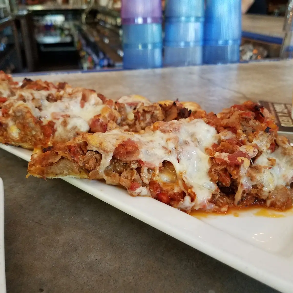 Cheese Steak Flat Bread