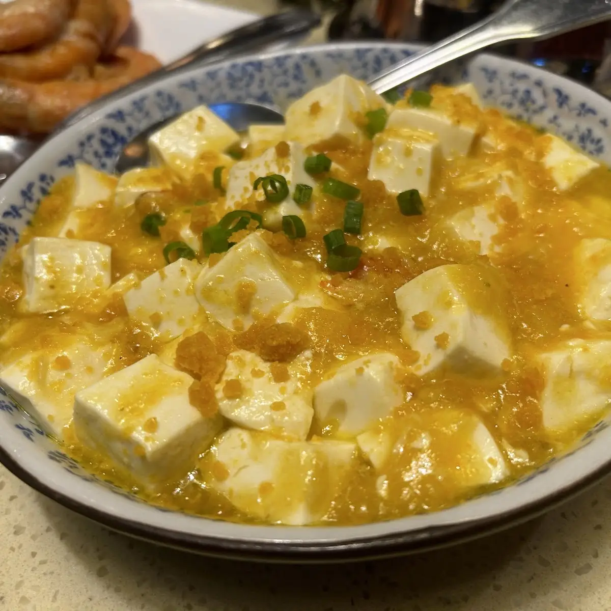 Tofu and Vermicelli Noodle Soup