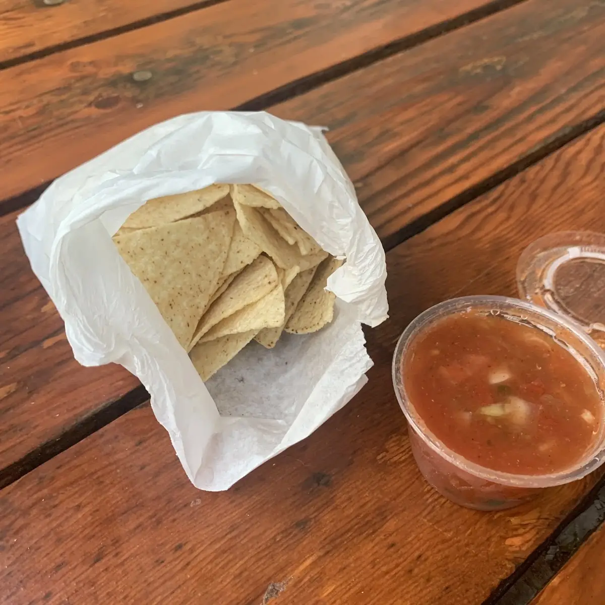 Refried Beans & Chips