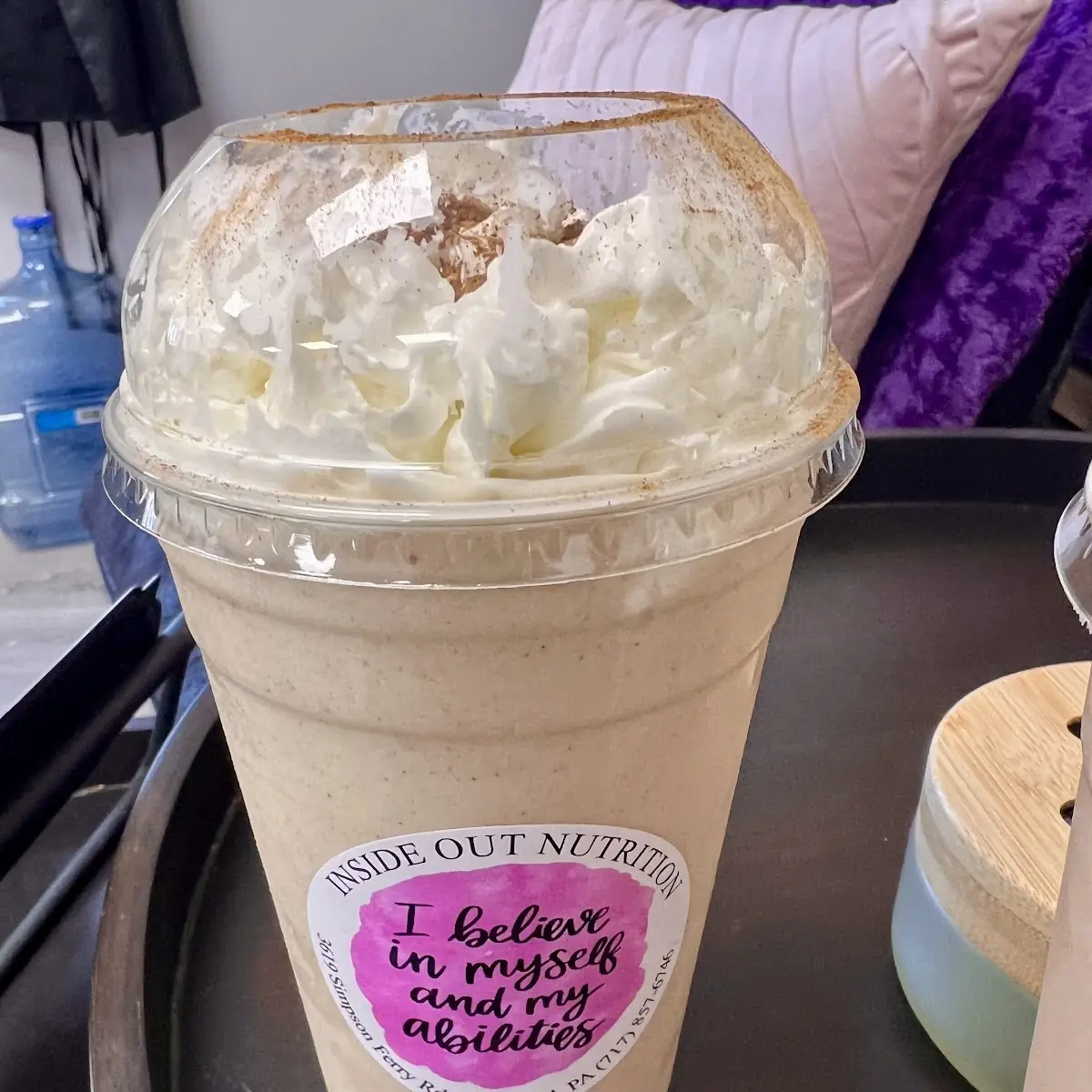 Brown Sugar Pop Tart Protein Shake
