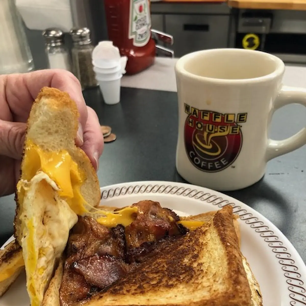 Breakfast Melt Sandwich