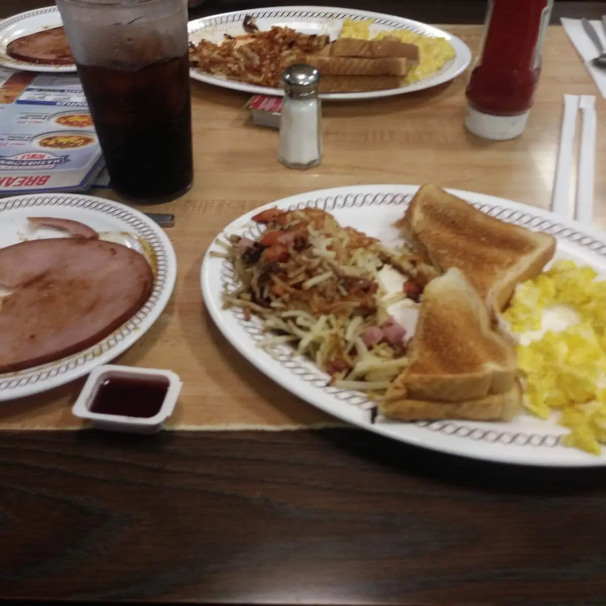 City Ham & Egg with Hashbrowns