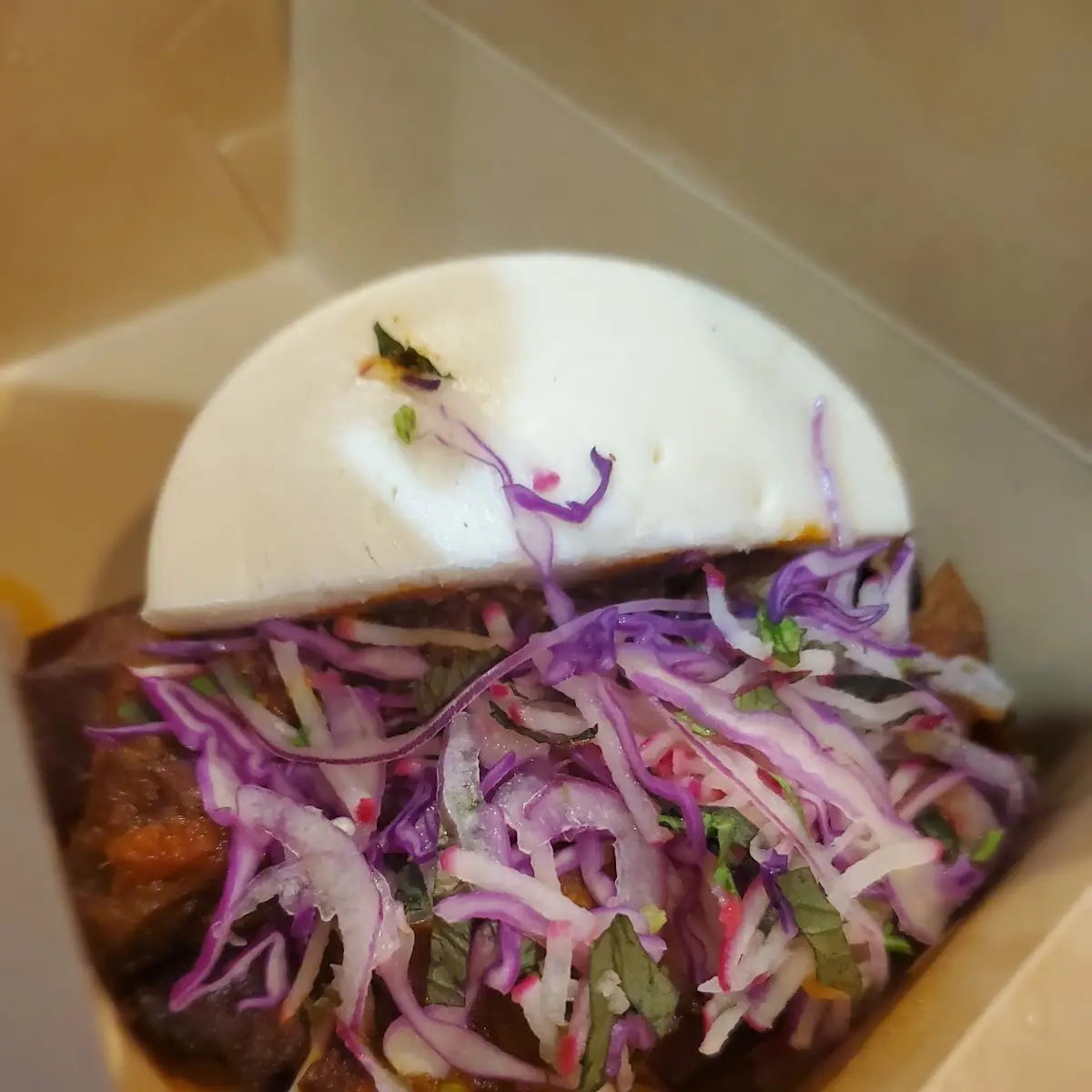 Ancho Chile Pork Bun