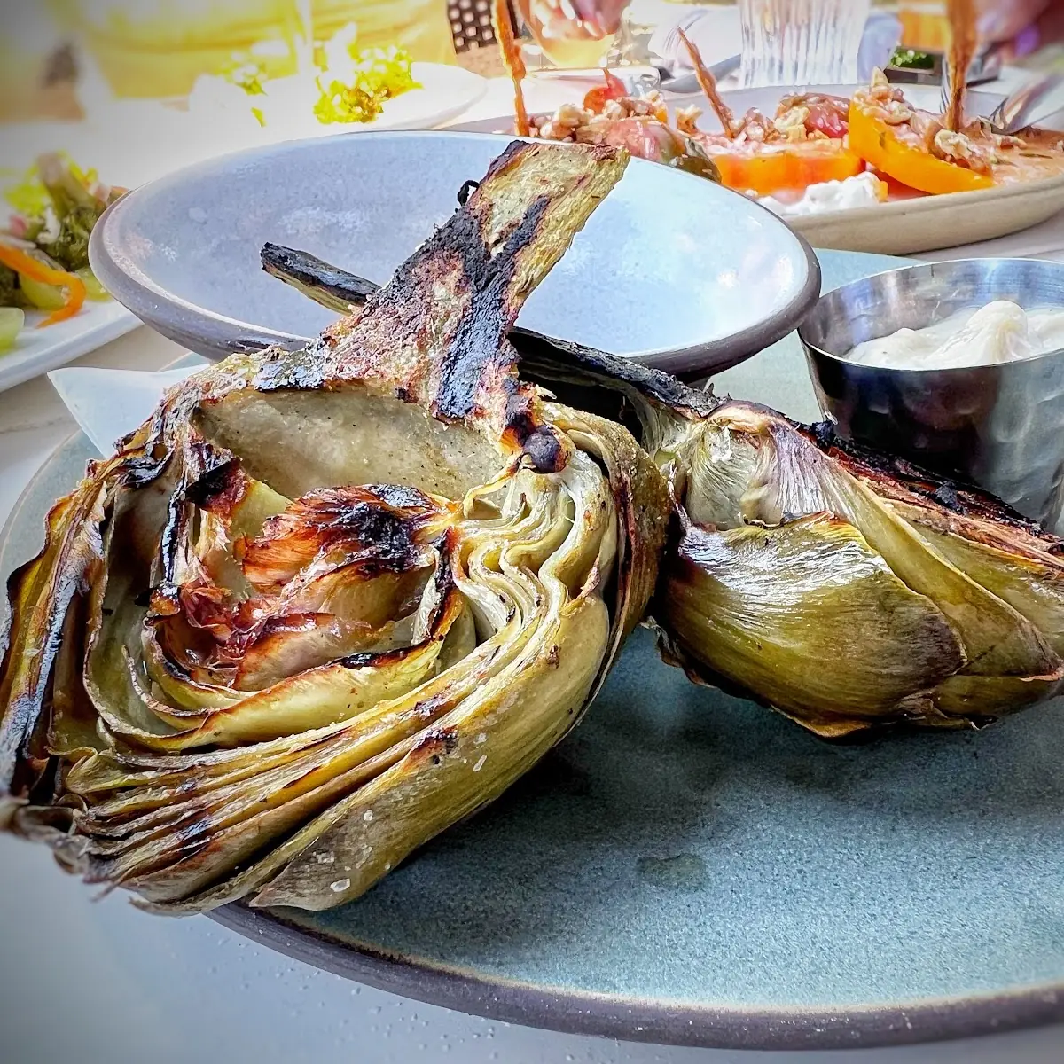 Wood Grilled Artichoke