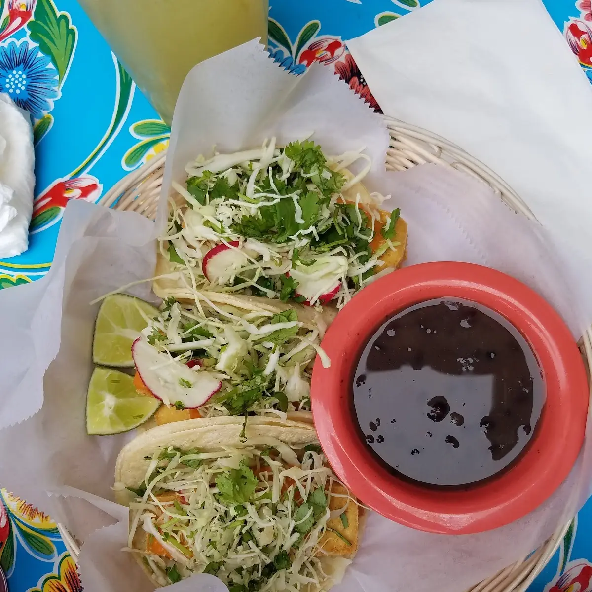Tofu Tacos & Black Beans