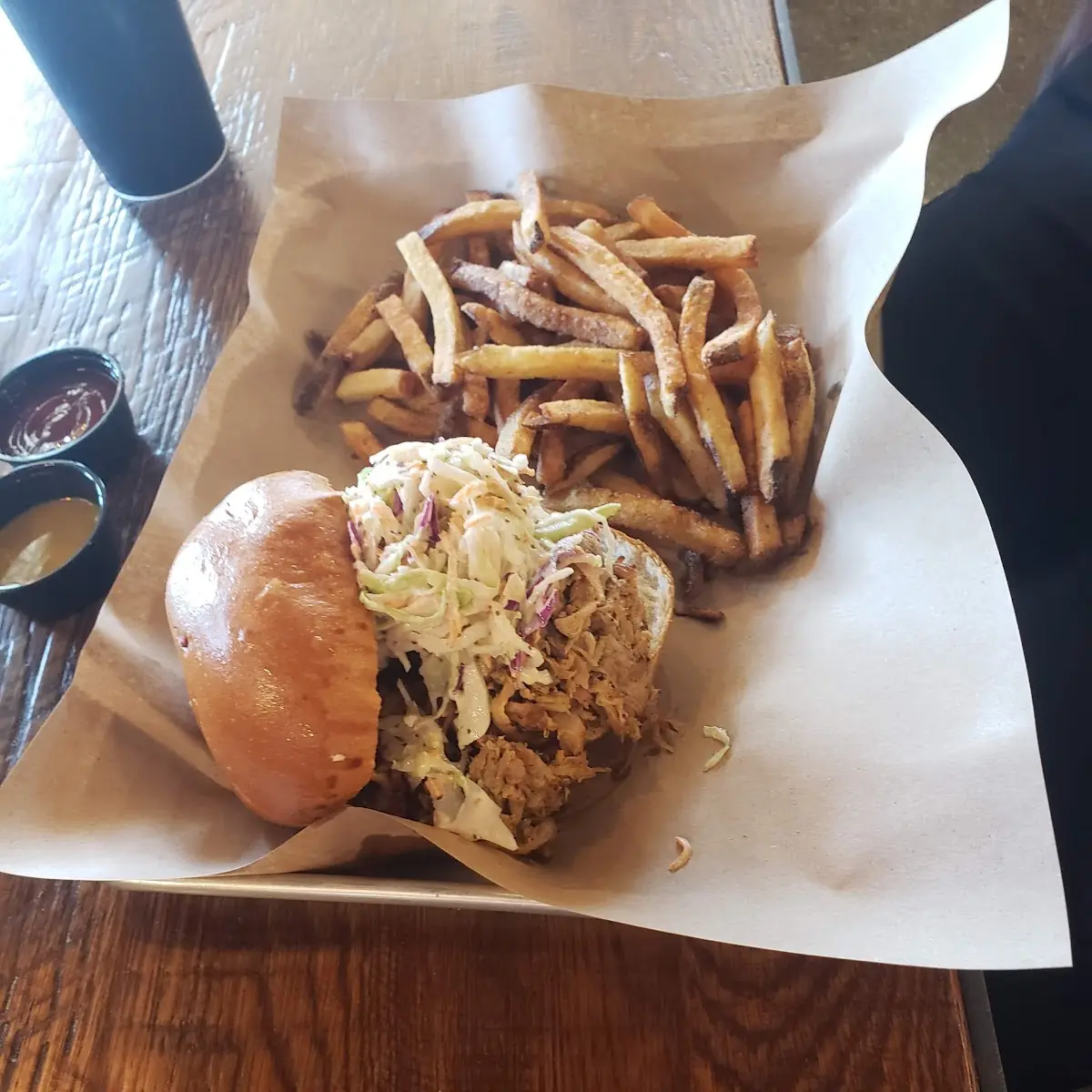 Brisket and Pulled Pork