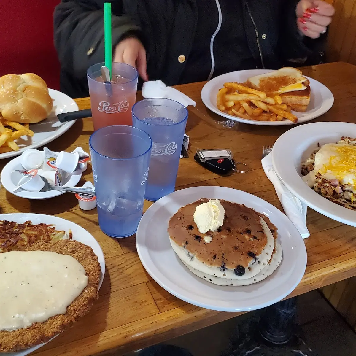 Country Fried Steak and Eggs