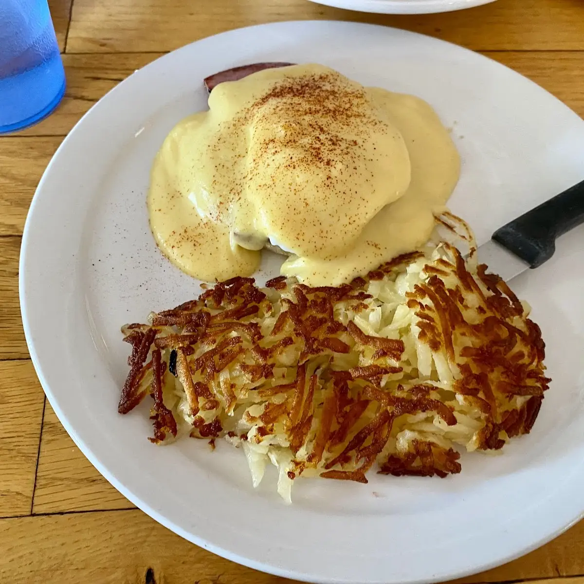 Half Order Eggs Benedict