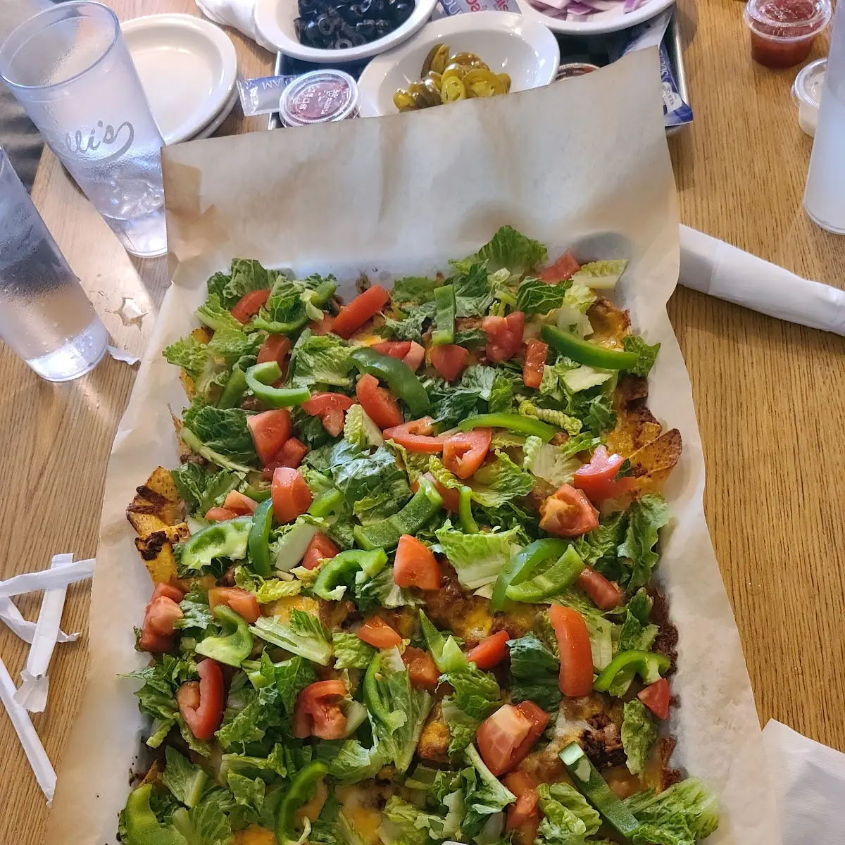 Beef Nachos with Double Meat & Double Cheese
