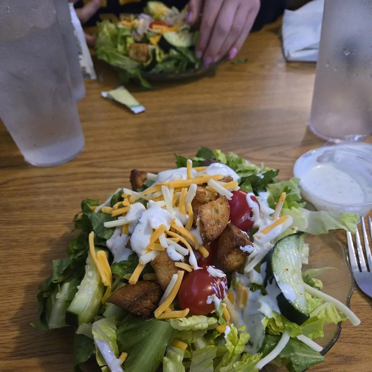 Buffalo Wing Salad