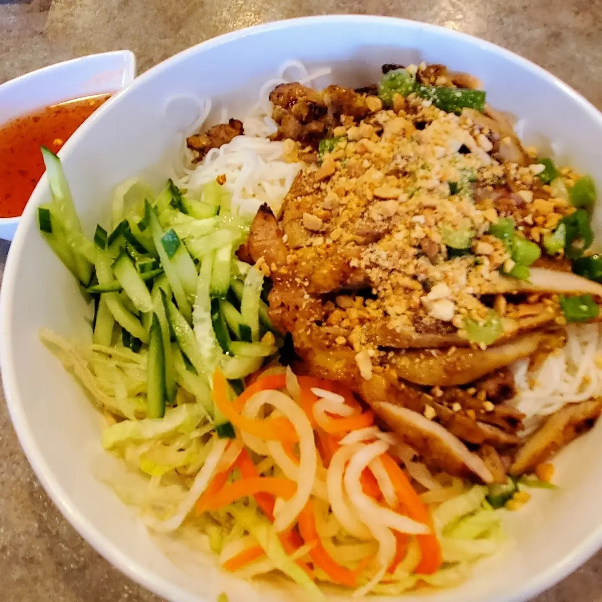 Vermicelli Grilled Chicken