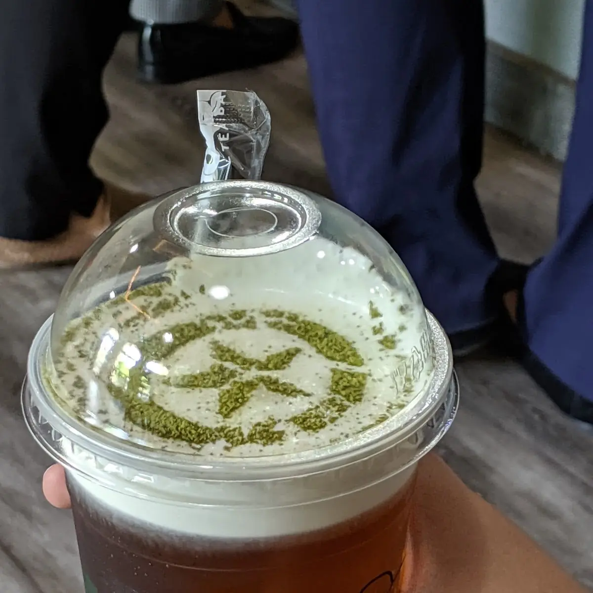 Milk Foam Winter Melon Tea