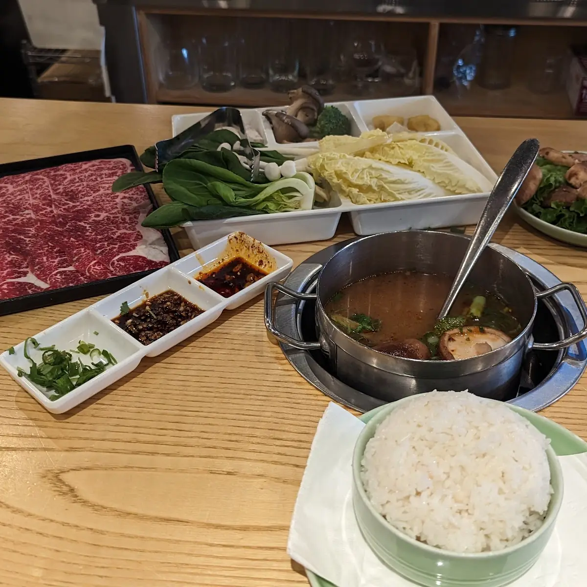 Wagyu Beef Chuckeye with Miso Soup Base
