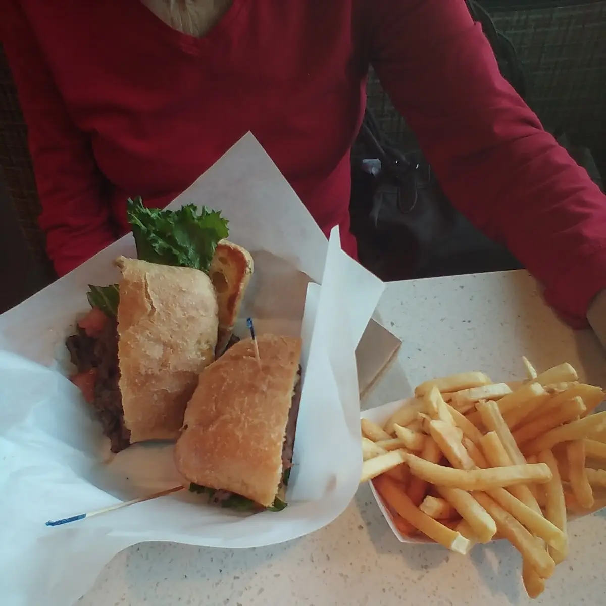 Steak Sandwich Frys