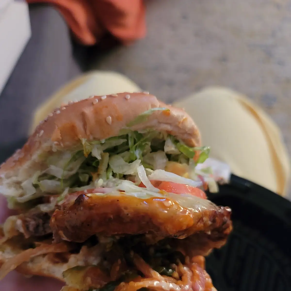 Whiskey River BBQ Chicken Sandwich