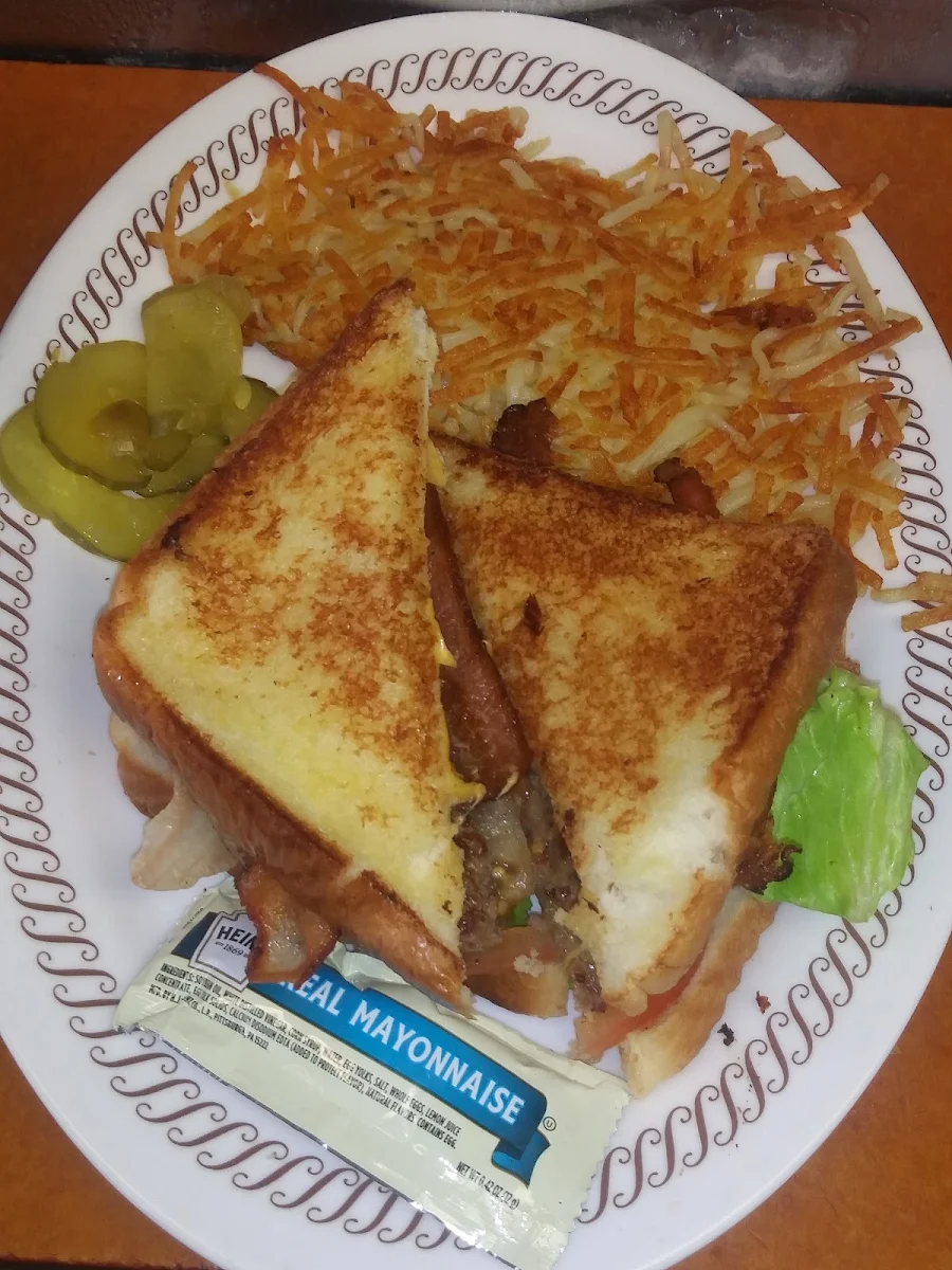 Texas Bacon Patty Melt