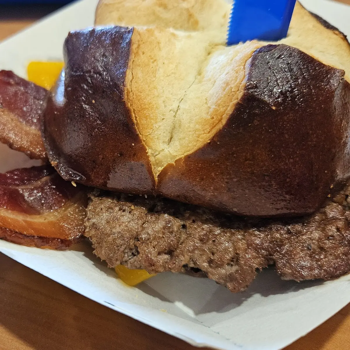 Pretzel Haus Pub Burger