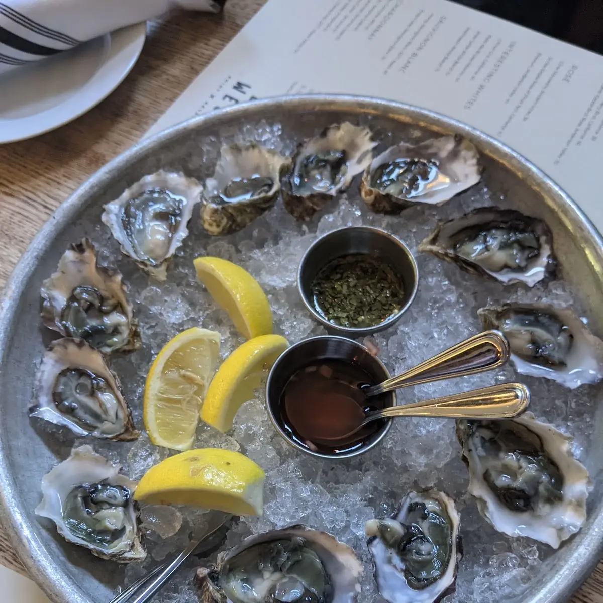 Dozen Oysters